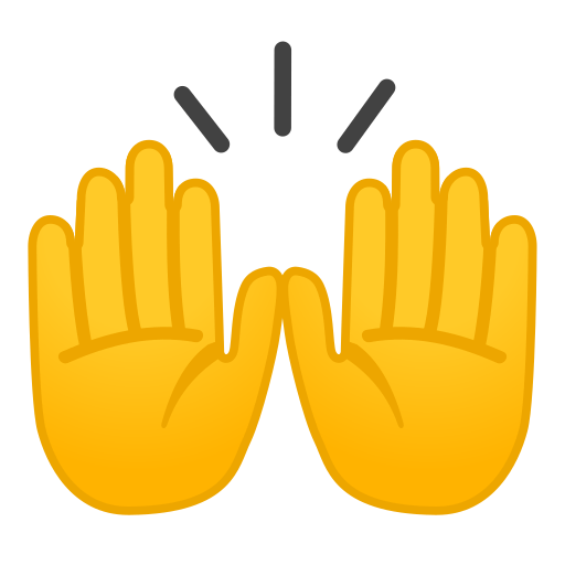 hands in the air emoji